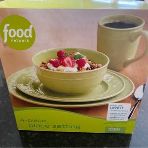 Beautiful Food Network 6 set / 4 piece each